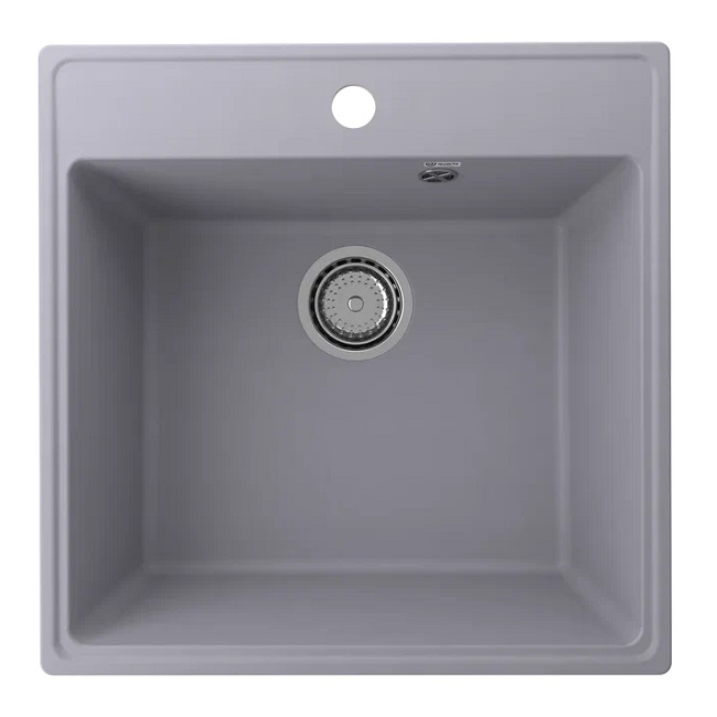 Мойка кварцевая (бетон) 505х505 мм Ulgran Quartz Forte 505-05