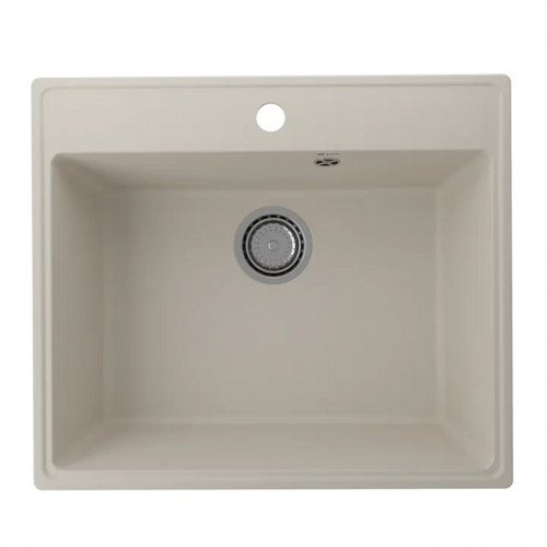 Мойка кварцевая (лен) 580х500 мм Ulgran Quartz Forte 580-02