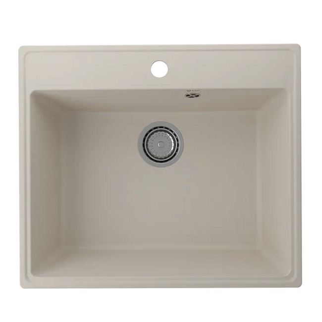 Мойка кварцевая (лен) 580х500 мм Ulgran Quartz Forte 580-02