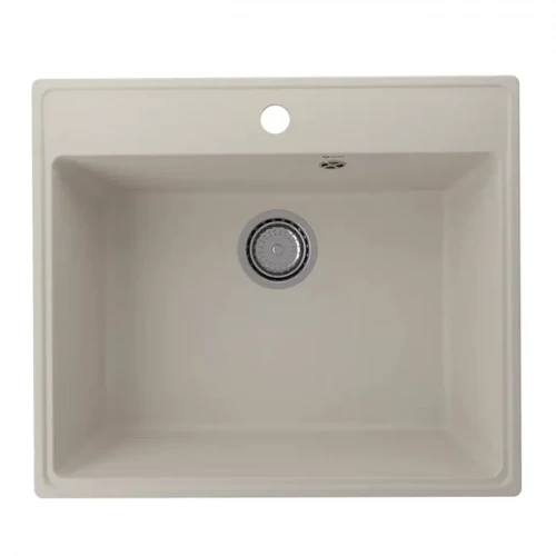 Мойка кварцевая (лен) 580х500 мм Ulgran Quartz Forte 580-02