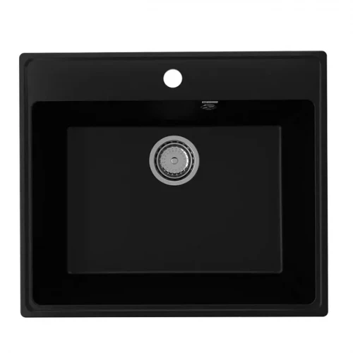 Мойка кварцевая (уголь) 580х500 мм Ulgran Quartz Forte 580-07