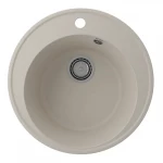 Мойка кварцевая (лен) Ø485 мм Ulgran Quartz Nora 485-02