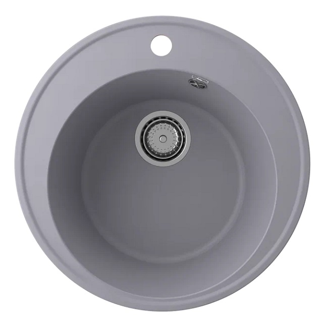 Мойка кварцевая (бетон) Ø485 мм Ulgran Quartz Nora 485-05