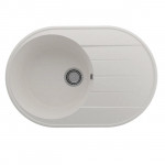 Мойка кварцевая (жасмин) 750х500 мм Ulgran Quartz Nora 750-01