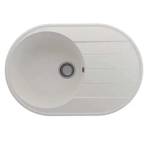 Мойка кварцевая (жасмин) 750х500 мм Ulgran Quartz Nora 750-01