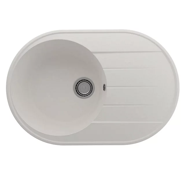 Мойка кварцевая (жасмин) 750х500 мм Ulgran Quartz Nora 750-01