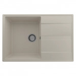 Мойка кварцевая (лен) 750х500 мм Ulgran Quartz Prima 750-02
