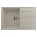 Мойка кварцевая (лен) 750х500 мм Ulgran Quartz Prima 750-02