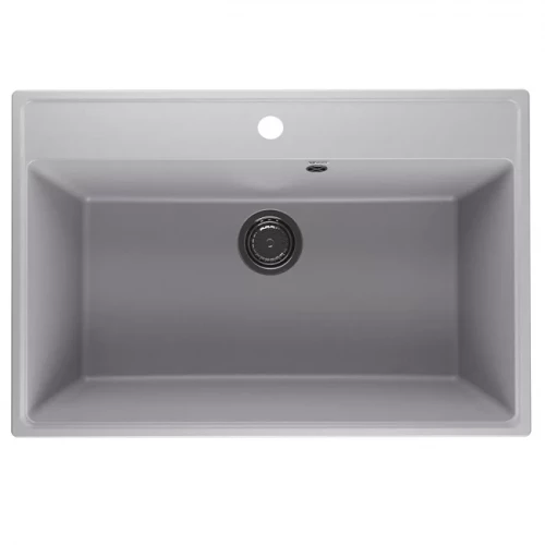Мойка кварцевая (платина) 760х510 мм Ulgran Quartz Forte 760-04
