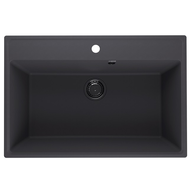 Мойка кварцевая (космос) 760х510 мм Ulgran Quartz Forte 760-08
