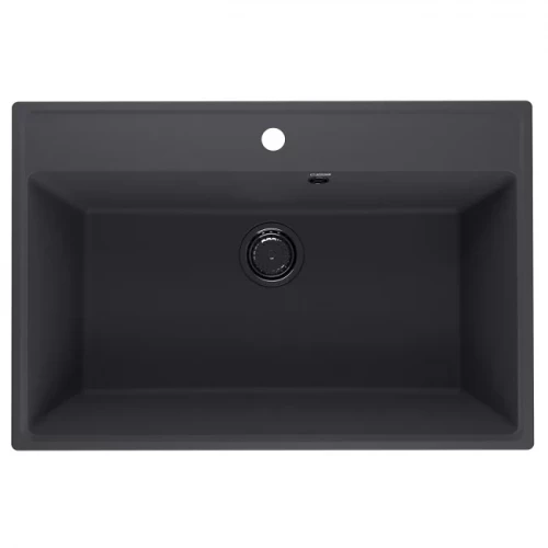 Мойка кварцевая (космос) 760х510 мм Ulgran Quartz Forte 760-08