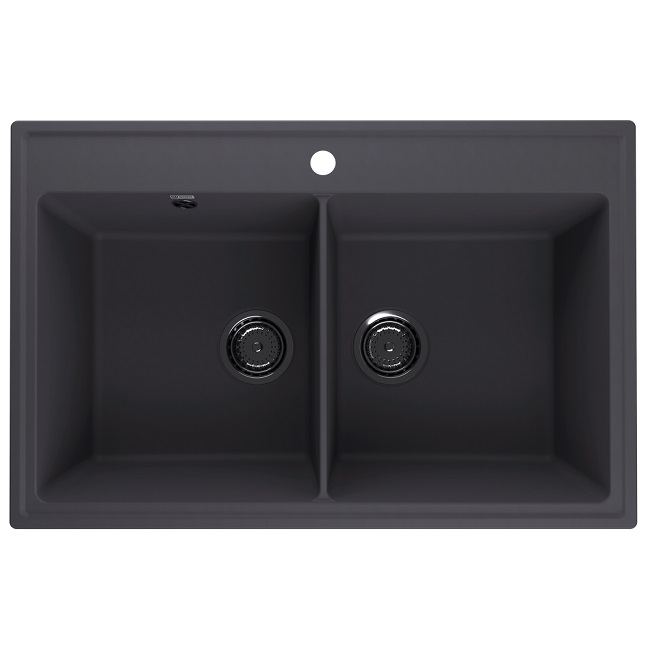 Мойка кварцевая (космос) 780х510 мм Ulgran Quartz Ruma 780-08 2S