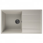 Мойка кварцевая (лен) 850х500 мм Ulgran Quartz Prima 850-02