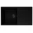 Мойка кварцевая (уголь) 850х500 мм Ulgran Quartz Prima 850-07