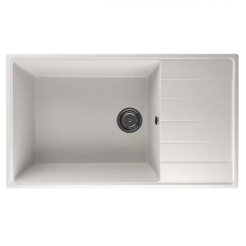 Мойка кварцевая (жасмин) 860х500 мм Ulgran Quartz Prima 860-01