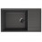 Мойка кварцевая (асфальт) 860х500 мм Ulgran Quartz Prima 860-09