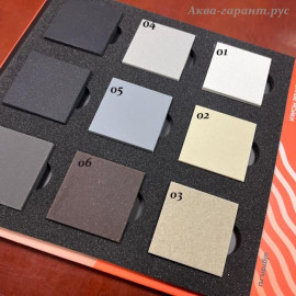 Мойка кварцевая (лен) 605х485 мм Ulgran Quartz Prima 605-02