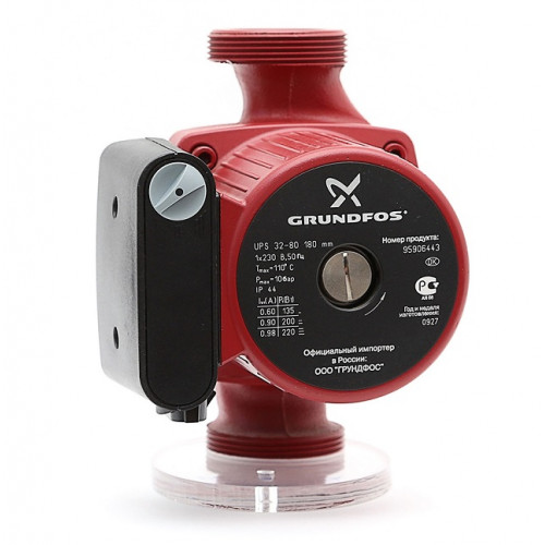 Насос циркуляционный UPS 32-80 (с гайками) Grundfos 