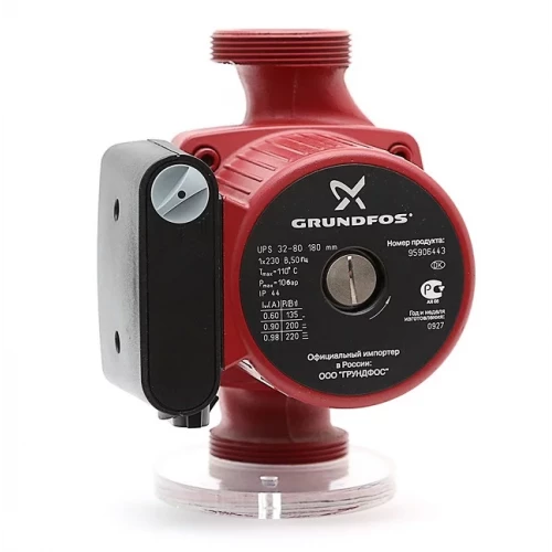 Насос циркуляционный UPS 32-80 (с гайками) Grundfos 