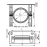 Консоль опорная 110мм Walraven 4323100