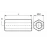 Муфта соединительная М8 Walraven 6453830
