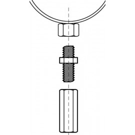 Муфта соединительная М8 Walraven 6453830
