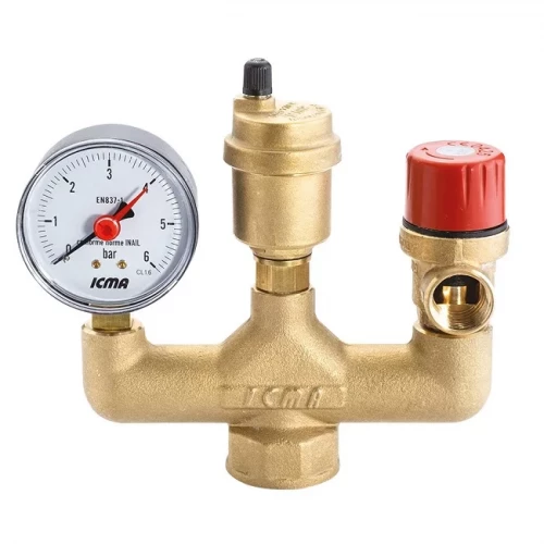 Группа безопасности котла GS02 Icma