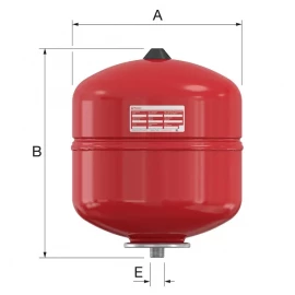 Бак мембранный для отопления 12л Flamco Flexcon R
