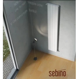 Радиатор алюм. 1800 6 сек. нижнее подключение Global SEBINO