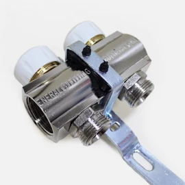 Коллекторная группа с расходомерами на 2 выхода General Fittings