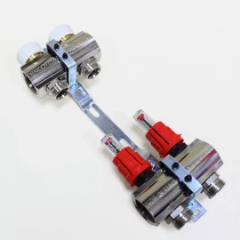 Коллекторная группа с расходомерами на 2 выхода General Fittings