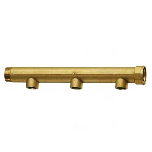 Коллектор латунный 11/4"х1/2"ВР на 3 выхода FAR