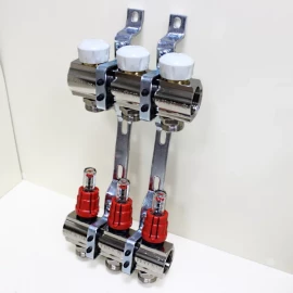 Коллекторная группа с расходомерами на 3 выхода General Fittings
