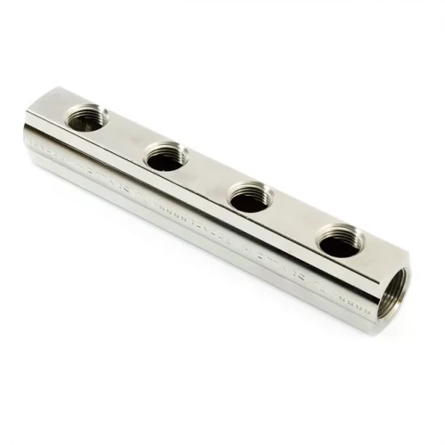 Коллектор латунный 1"х1/2" на 6 выходов General Fittings