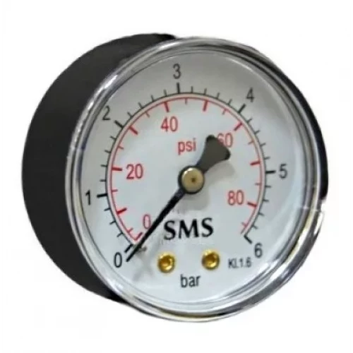 Манометр горизонтальный 1/4" 6 бар SMS