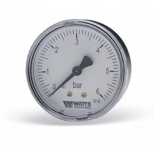 Манометр DN50 горизонтальный 1/4" 6 бар Watts