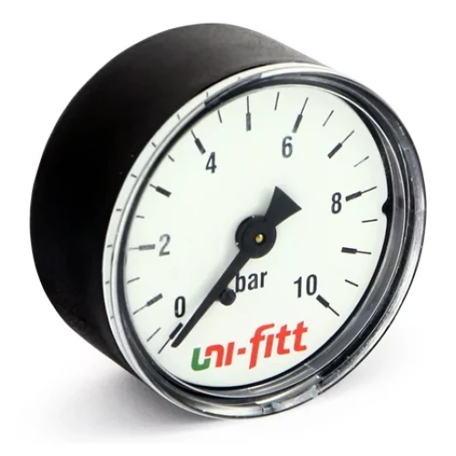 Манометр горизонтальный 1/4" DN63 6 бар Uni-Fitt