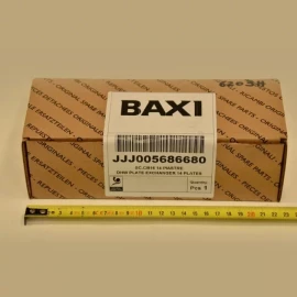 Вторичный пластинчатый теплообменник Baxi 5686680