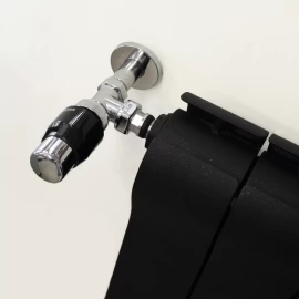 Термоголовка Thera-200 (черный/хром) Honeywell 432