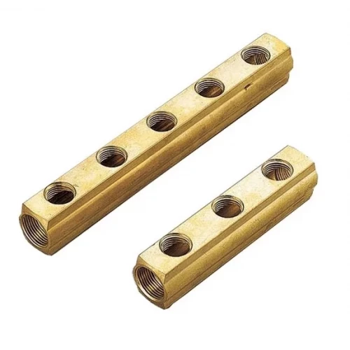 Коллектор магистральный 1"х1/2" на 4 выхода Tiemme