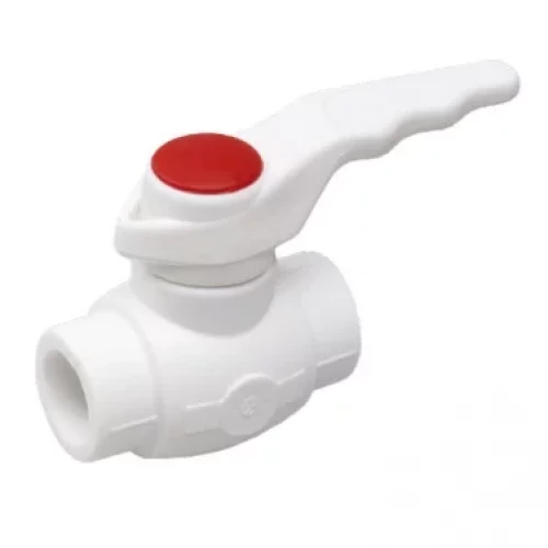 Кран п/п шаровой белый Ø40 Ekoplastik Therm Plus