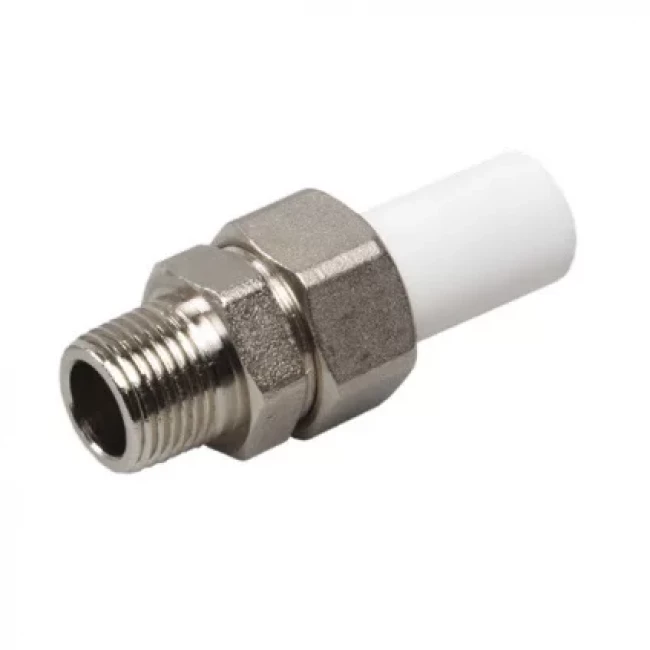 Разборное соединение c наружной резьбой Ø20-1/2" Ekoplastik Therm Plus