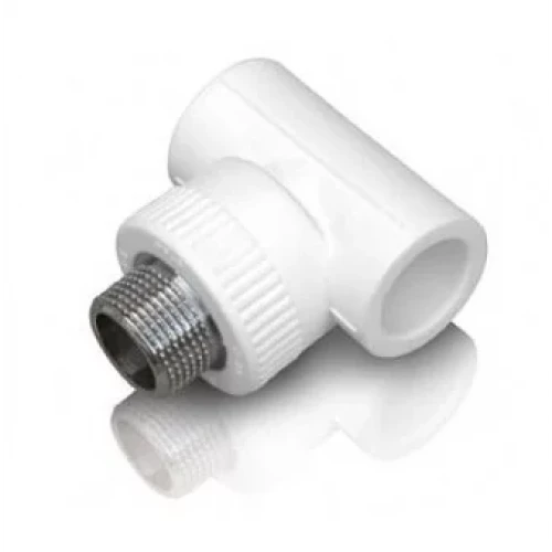 Тройник с наружной резьбой Ø20х1/2" Ekoplastik Therm Plus