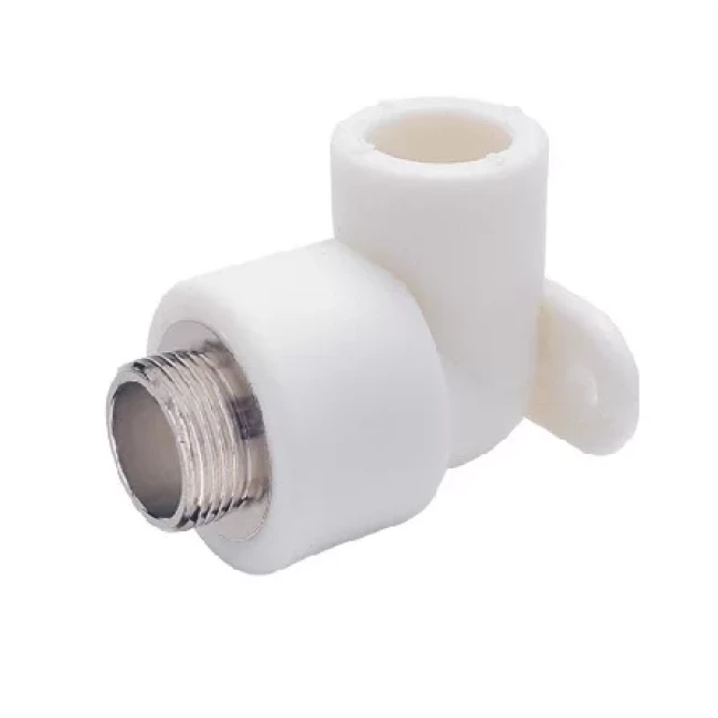 Уголок с креплением с наружной резьбой Ø20х1/2" SPK