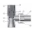 Кран радиаторный 1/2" угловой нижний Far 1200