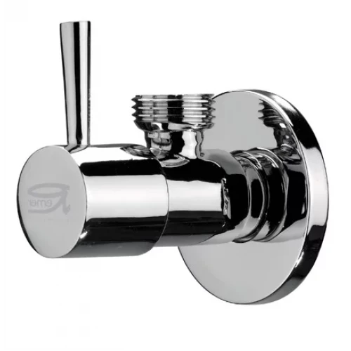 Кран шаровой угловой "MINIMAL" 1/2"х10ц Remer 128 L
