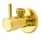 Кран шаровой (золото) "MINIMAL" 1/2"х1/2" Remer 128 L