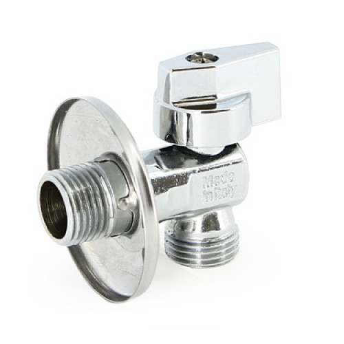 Кран шаровой 1/2"х 1/2" угловой Uni-fitt
