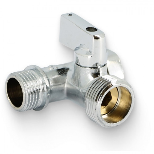 Кран шаровой трехпроходной 1/2"х3/4"х1/2" Uni-fitt