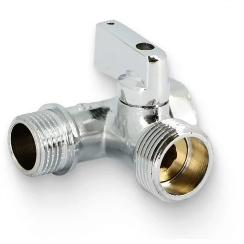 Кран шаровой трехпроходной 1/2"х3/4"х1/2" Uni-fitt